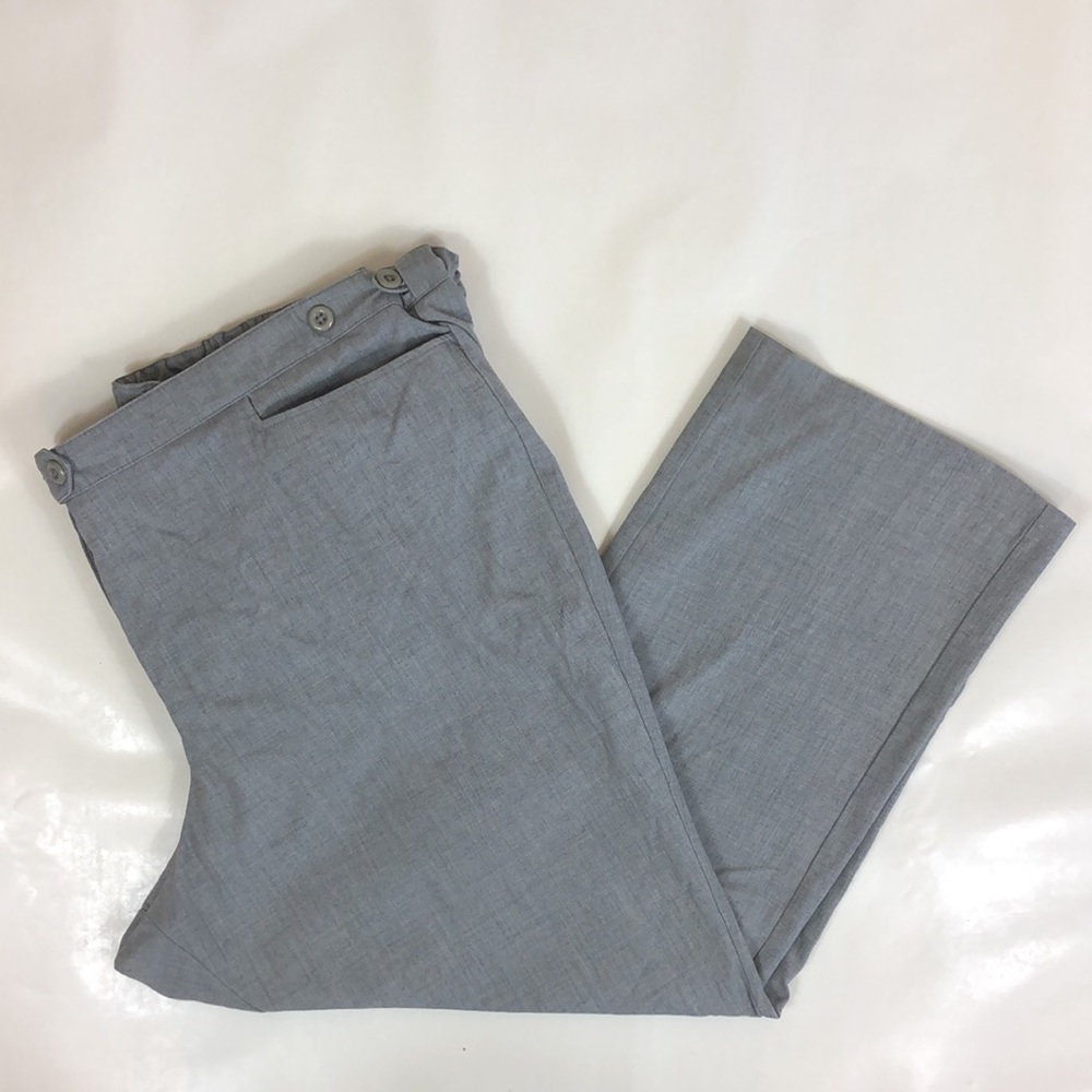 Maggie Barnes Elastic Button High Waist Trousers Inseam 29"
